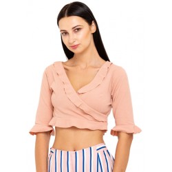 Crop Top With Ruffles!